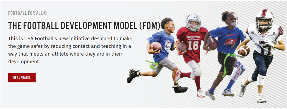 Teaching Fundamental football promoting safety
