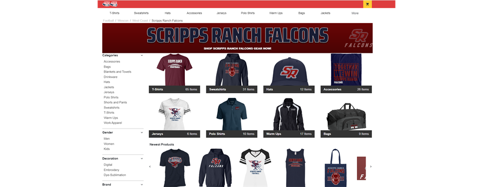 New Online Store for Football