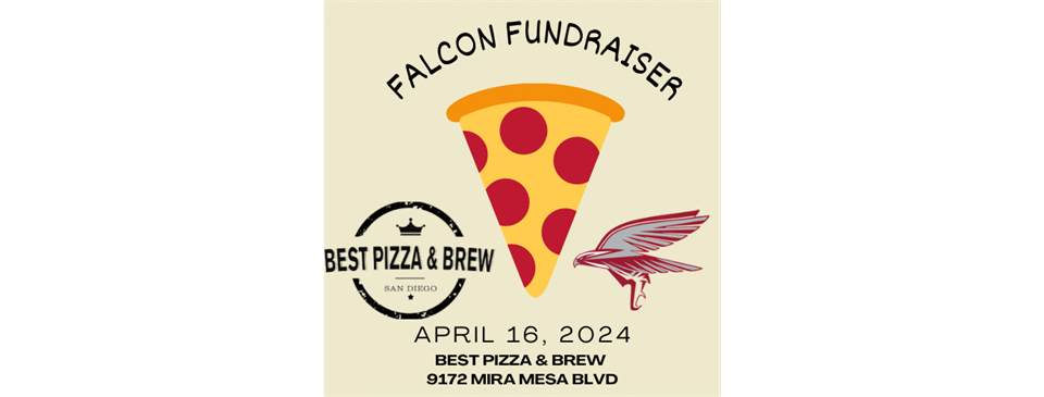 Best Pizza & Brew Fundraiser April 16th