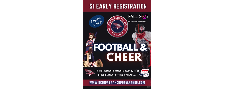 2025 Fall Registration NOW OPEN on 3/1/25