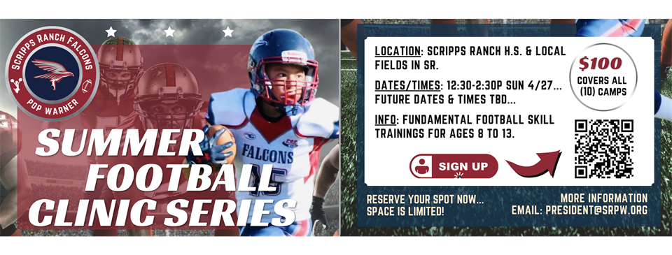 Football Clinic Series - (10) Summer Clinics 