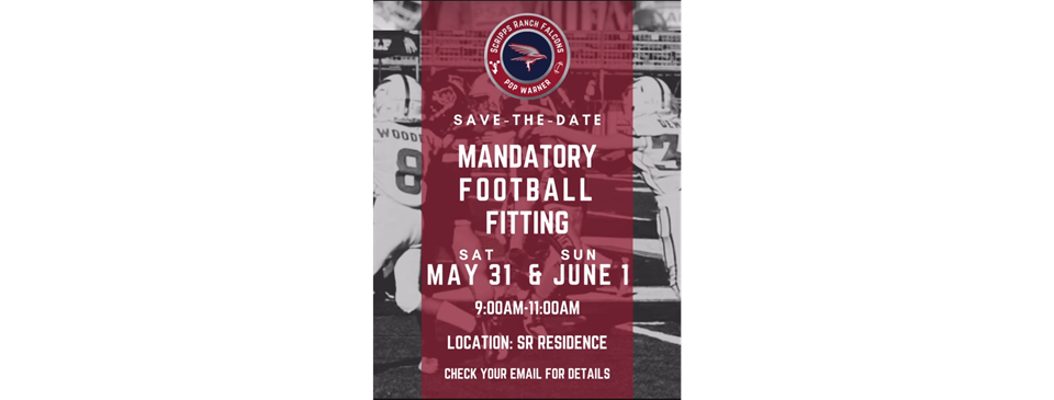 Mandatory Football Fitting - Tackle